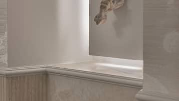 Apartamento superior, 2 quartos, vista para a cidade | Banheiro