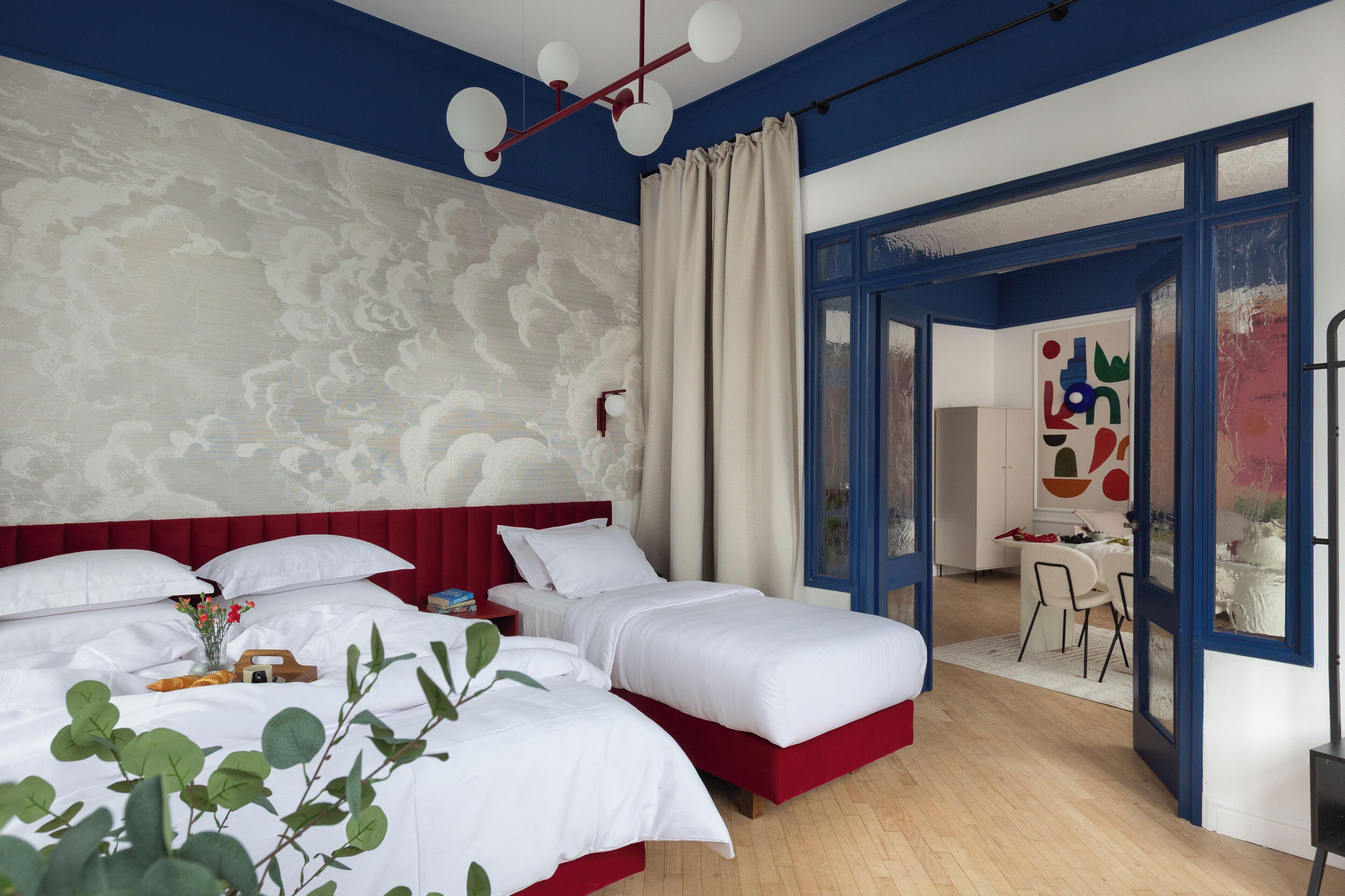 Superior apartman, 2 hálószobával, kilátással a városra | 2 hálószoba, vasaló/vasalódeszka, ingyenes wifi és ágynemű