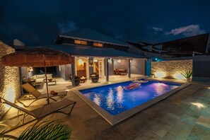 Terrace/patio - Villa L’Or de Belfond – Private Pool and Beach Within Walking Distance (Sainte-Anne)