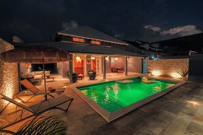 Pool - Villa L’Or de Belfond – Private Pool and Beach Within Walking Distance (Sainte-Anne)