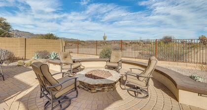 Near Hiking & Golf: Gold Canyon Home w/ Fire Pit!