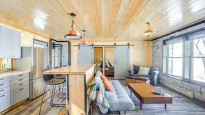House (2 Bedrooms) | Interior - Lakefront Cabin on Lake Vermilion w/ Large Dock (Tower)