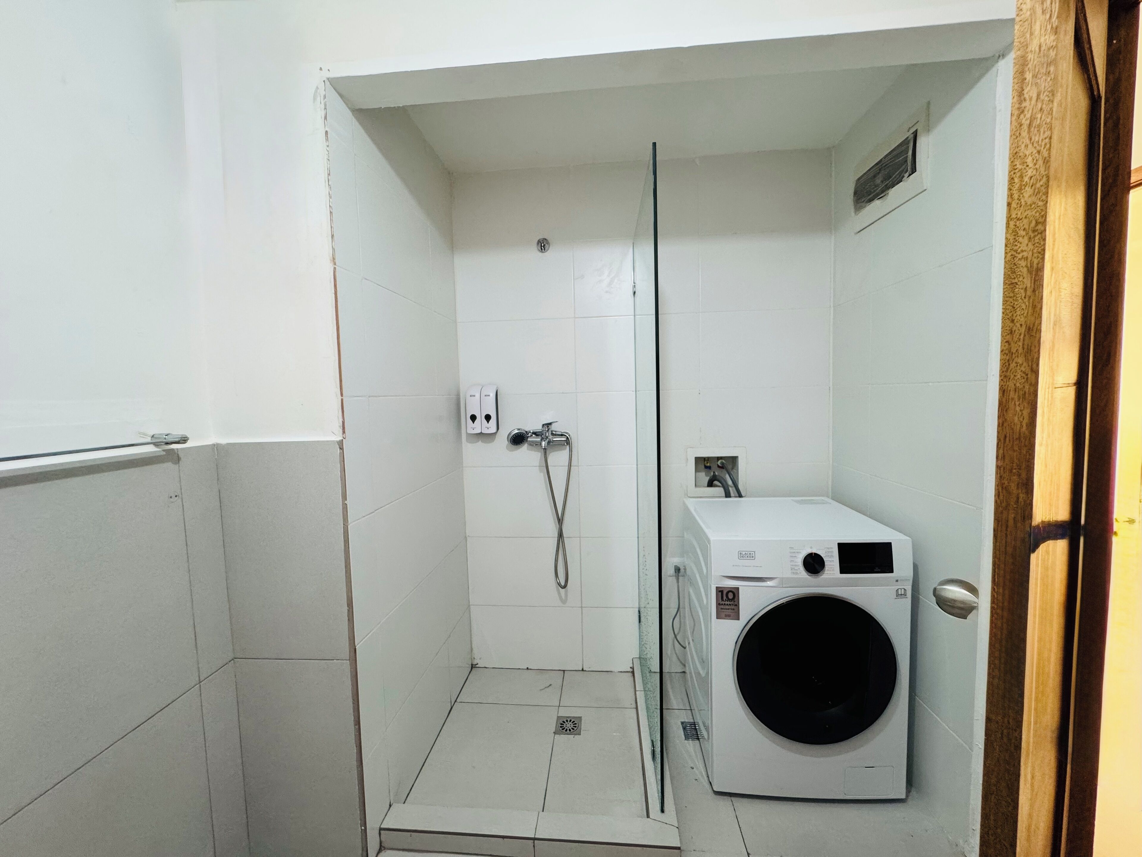 Towels, soap, toilet paper