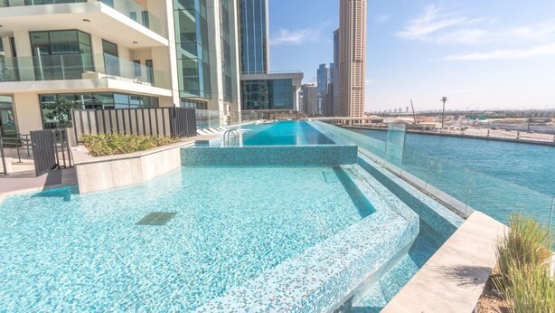 Apartment - Luxury 1BR at Urban Oasis Close to Burj Khalifa (Dubai)