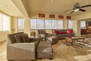 Living area - Marina Sol A214 2 Bedroom Condo (Cabo San Lucas)