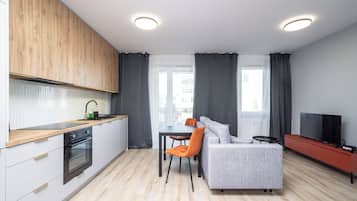 Apartment, Balcony | Living room