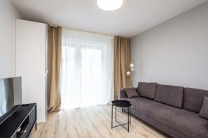 Studio Suite, Balcony | Iron/ironing board, free WiFi - RentPlanet - Apartamenty Ceglana (Katowice)