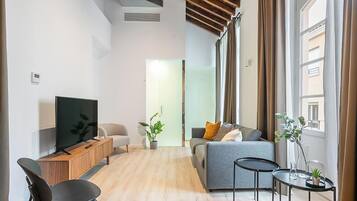 Dúplex, 1 habitación | Zona de estar