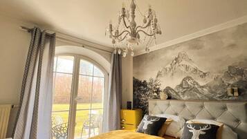 1 bedroom, in-room safe, iron/ironing board, travel crib