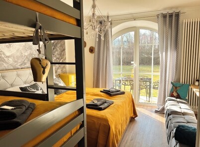 Bavaria Mountain DESIGNER Chalet vacation apartment dog SKI MOUNTAINS Arber Osser sauna