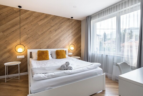 Apartment, 1 Schlafzimmer, Balkon, Gartenblick | 1 Schlafzimmer