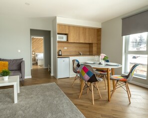 Apartment, 1 Bedroom, Balcony, Garden View | Dining room - Two Room Apartment With Thermal Zone (Velingrad)