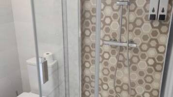 Towels, soap, toilet paper