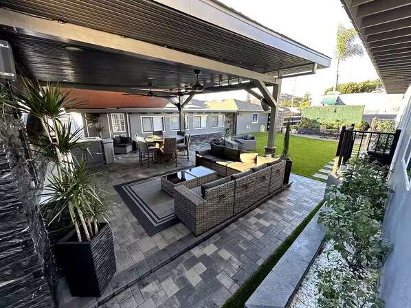 Restauration en plein air