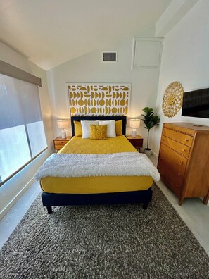 1 bedroom, iron/ironing board, free WiFi, bed sheets