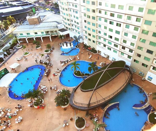 Indoor pool, outdoor pool