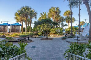 Property grounds - 2BR Condo in Edgewater Resort With Golf, Tennis, Pools & Free Tram Service! (Panama City Beach)