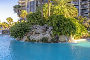 Property grounds - 2BR Condo in Edgewater Resort With Golf, Tennis, Pools & Free Tram Service! (Panama City Beach)