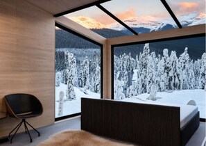 Glass Igloo | 1 bedroom, premium bedding, minibar, in-room safe