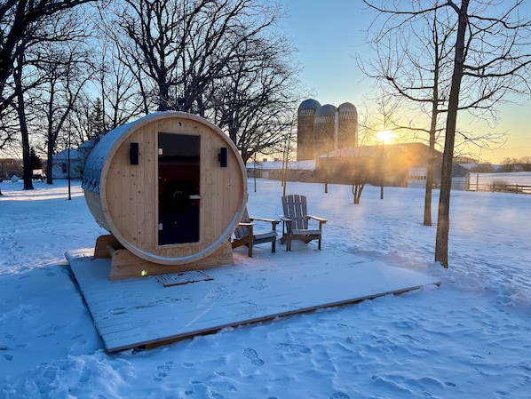 Overnattingsstedets uteområder