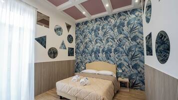 Suite Studio « Premier », 1 grand lit, balcon, vue ville