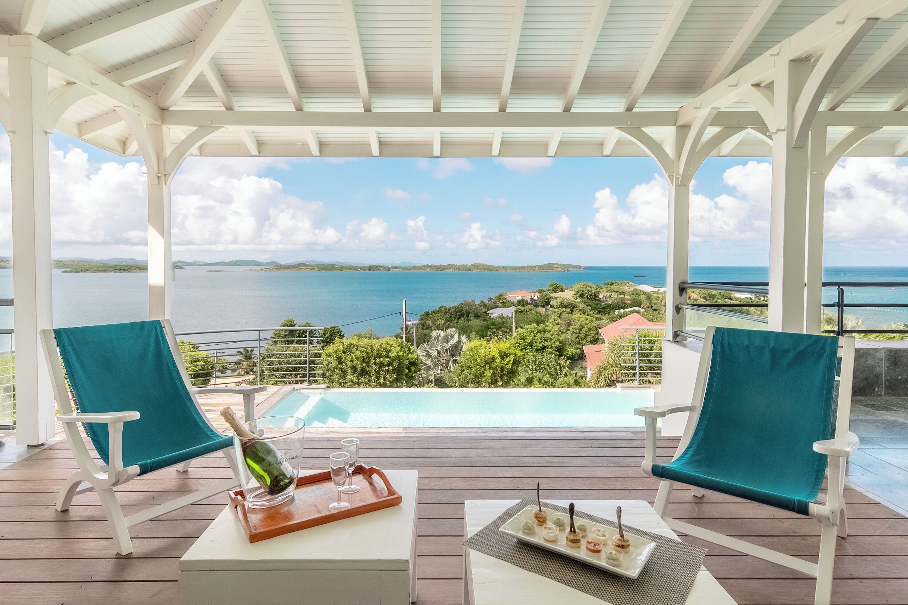 Luxury Villa, 5 Bedrooms, Private Pool, Sea View | Terrace/patio