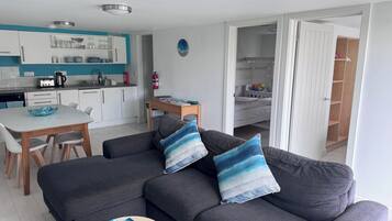 Chalet | Area keluarga | TV dan perapian