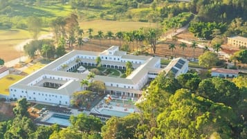 Majoituspaikan julkisivu