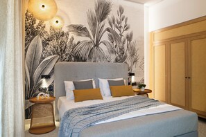 Luxury-Suite, Balkon | Zimmersafe, Verdunkelungsvorhänge, schallisolierte Zimmer