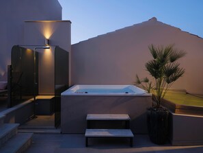 Piscine sur le toit
