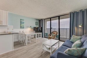 TV - NEW! 1108 Ocean Serenity 1-Bedroom Condo with Pool (Carolina Beach)