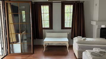 Quadruple Room, Balcony, Sea View | In-room safe, desk, laptop workspace, free WiFi