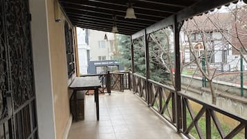 Quadruple Room, Balcony, Sea View | In-room safe, desk, laptop workspace, free WiFi