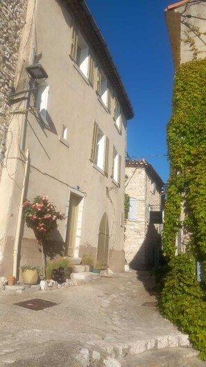 Fassade der Unterkunft