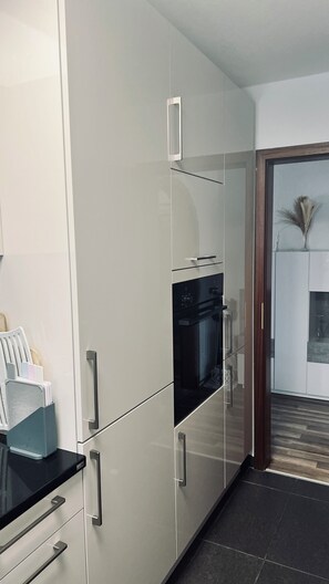 Mikrowelle, Herdplatte, Geschirrspüler