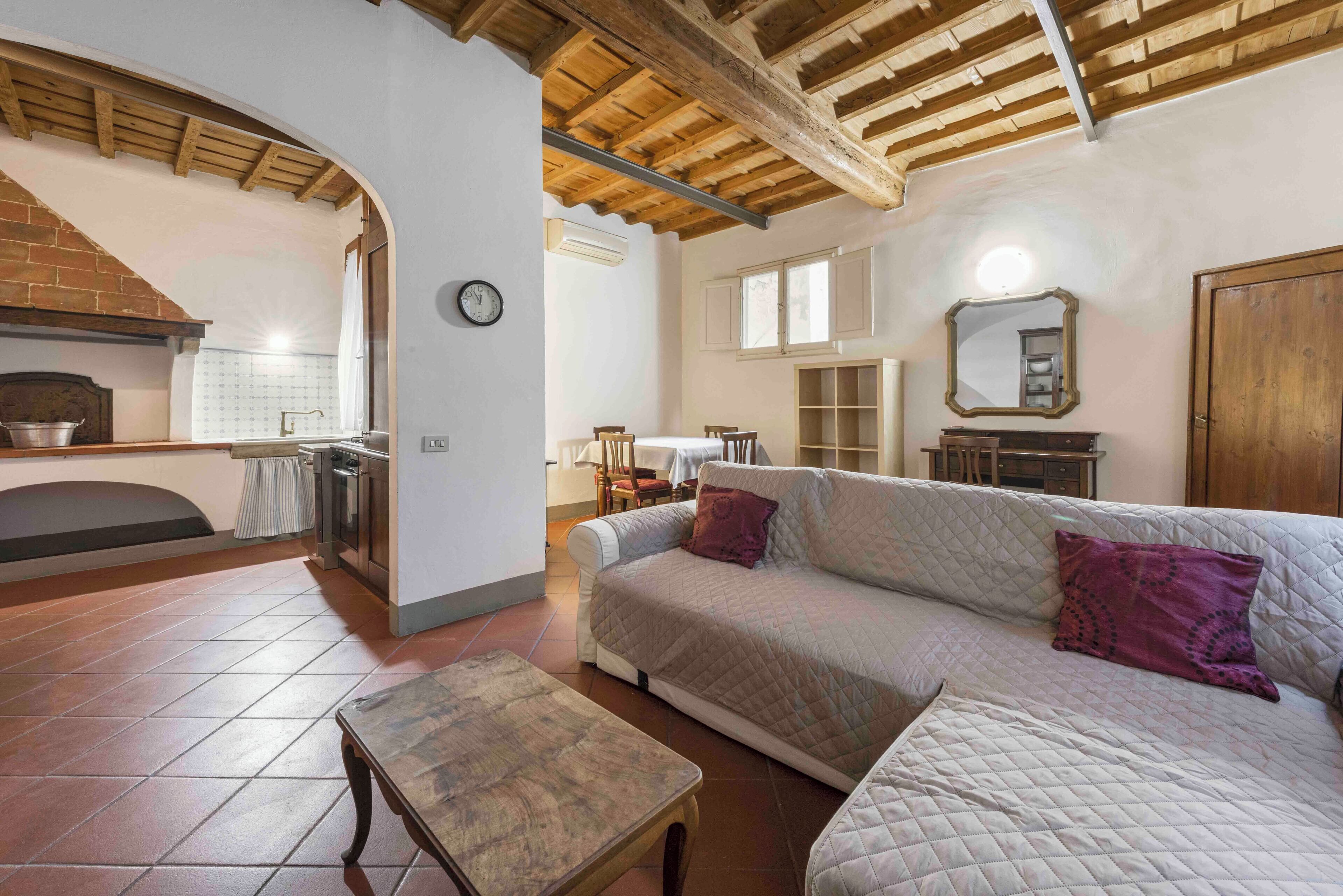 Klassiek appartement | Woonruimte | Flatscreentelevisie