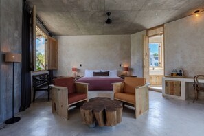 Literie de qualité supérieure, coffres-forts dans les chambres