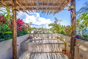 Vue depuis le balcon