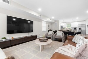 Smart TV, video games, ping pong, books