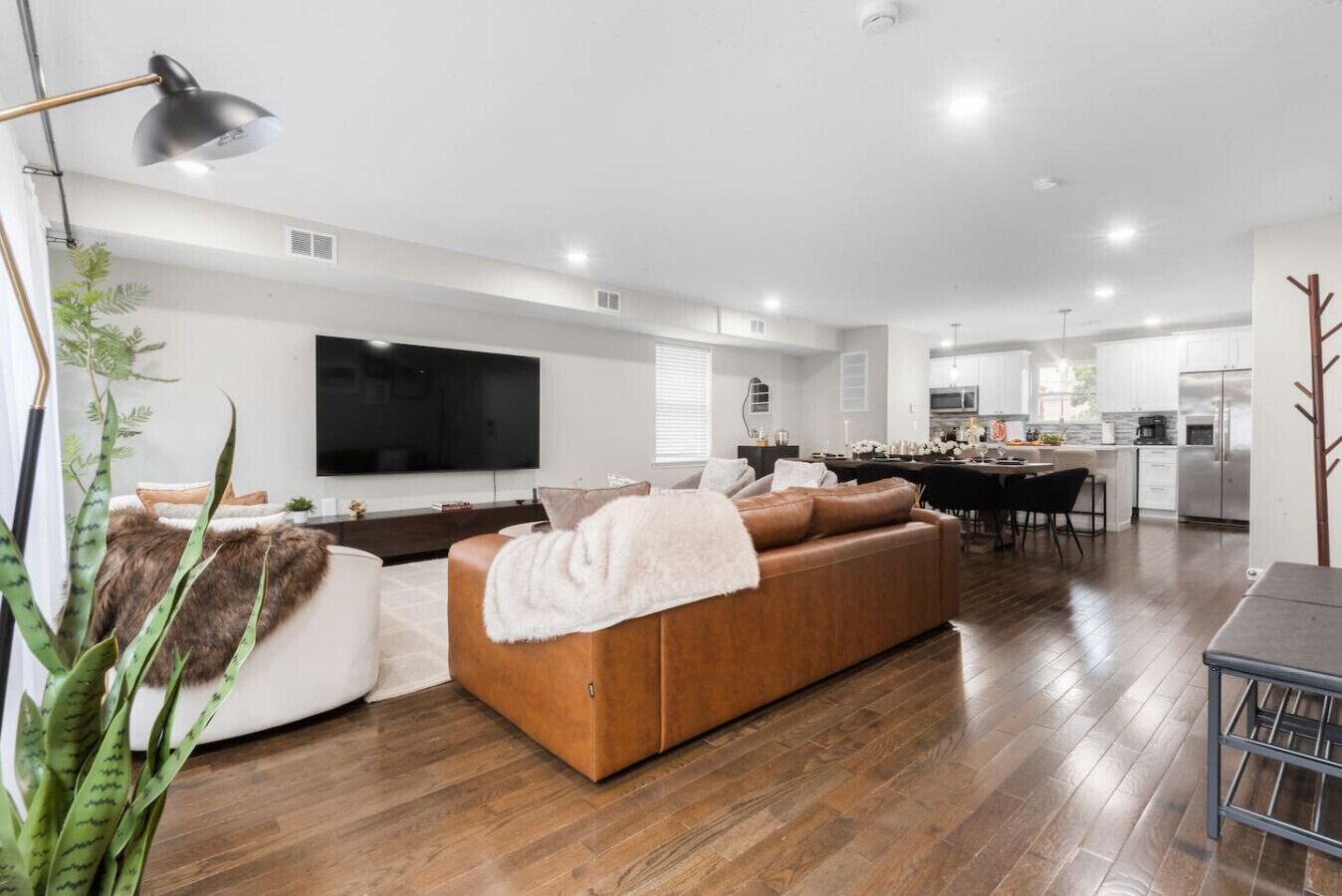 Smart TV, video games, ping pong, books