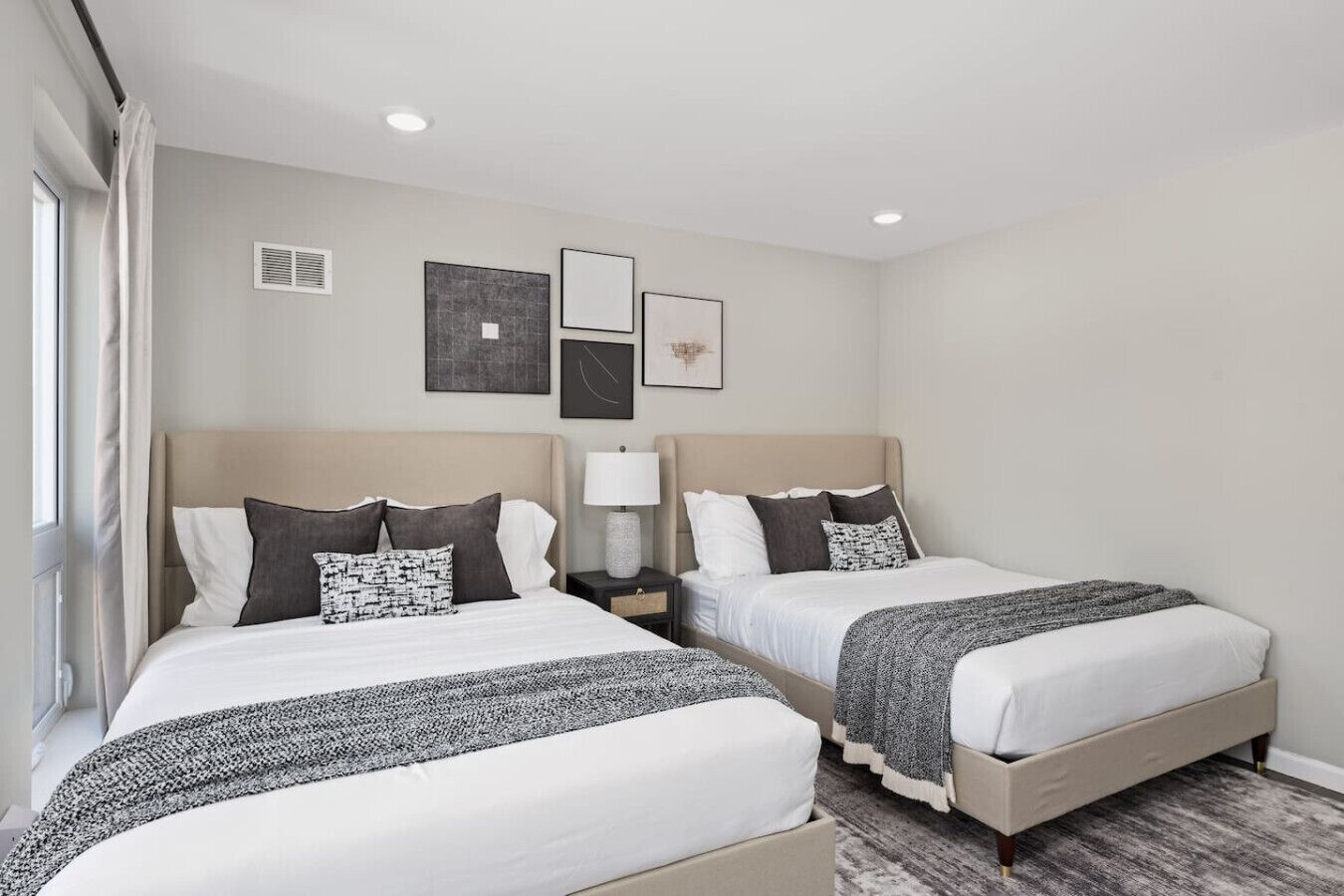 In-room safe, desk, iron/ironing board, travel crib