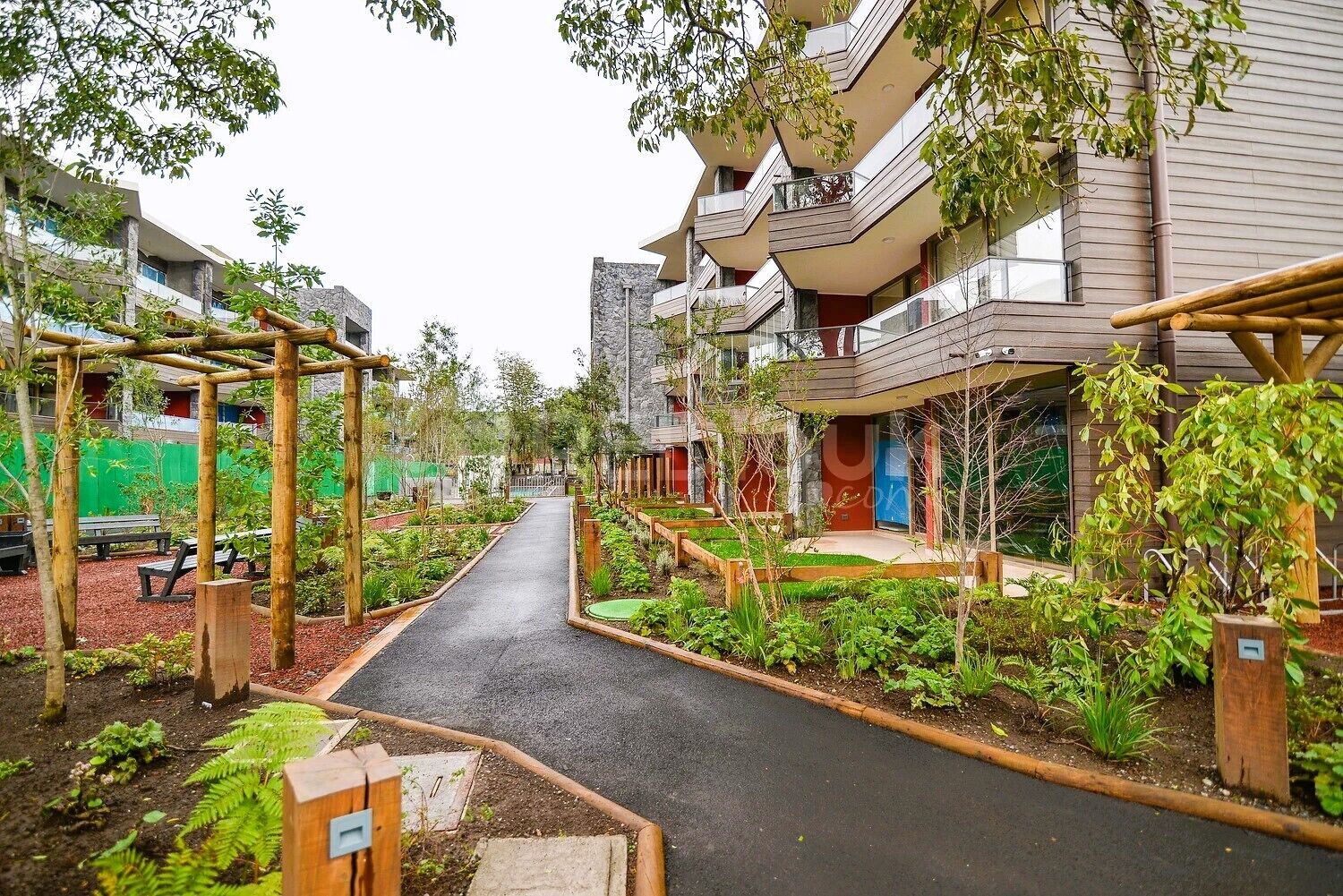 Fachada del alojamiento