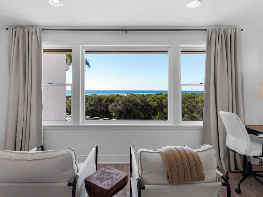 Resortwoning, Meerdere bedden, terras, uitzicht op zee (Palm Sounds) | Interieur