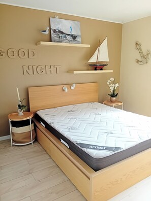 1 soveværelse, strygejern/strygebræt, weekendseng, gratis Wi-Fi