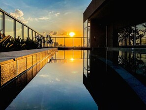 Pool - Palazzo Ibirapuera 21st Floor – Wi-Fi, AC, and Metro 5 Minutes Away (São Paulo)