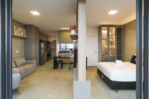 Blackout curtains, iron/ironing board, free WiFi, bed sheets - VN Millenium Faria Lima (Sao Paulo)