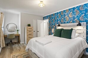 5 habitaciones, tabla de planchar con plancha y wifi gratis