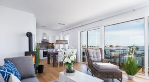 House | Living area - 1-bedroom Apartment (Kappeln)