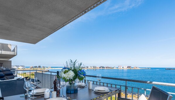 House | Outdoor dining - 1-bedroom Apartment (Kappeln)