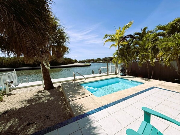 A heated pool - Man-of-War Pool Retreat- (M#27), Seaside Pool Retreat (Marathon)